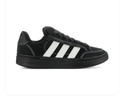 Adidas Black & White Low-Top Sneakers with Contrast Stitching