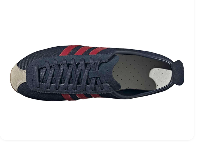 Adidas Japan Navy & Red Low-Profile Gum-Sole Sneakers
