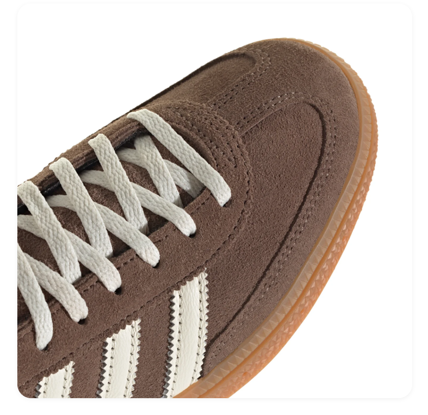 Adidas Handball Spezial Brown & Cream Gum-Sole Sneakers