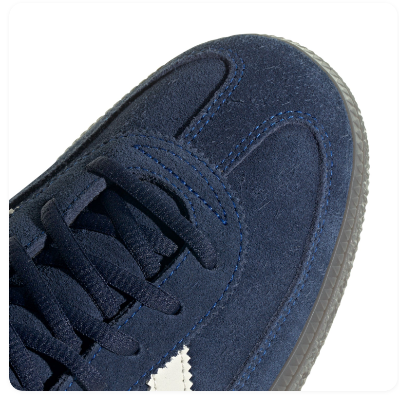 Adidas Handball Spezial Navy & Cream Sneakers with Dark Sole
