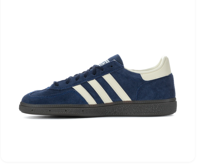 Adidas Handball Spezial Navy & Cream Sneakers with Dark Sole