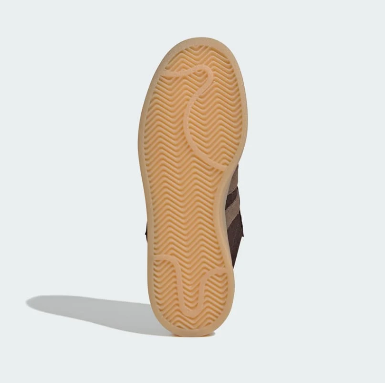Adidas Campus Dark Brown & Taupe Gum-Sole Sneakers
