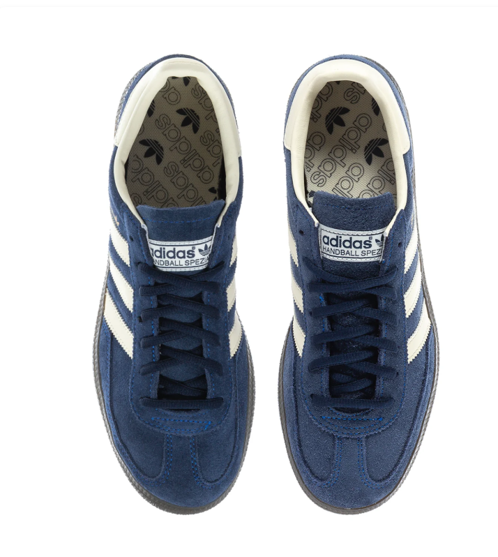 Adidas Handball Spezial Navy & Cream Sneakers with Dark Sole