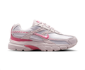 Nike Initiator White & Pale Pink Mesh Sneakers with Bright Pink Accents