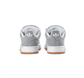 Adidas Campus Grey & White Sneakers with Gum Outsole