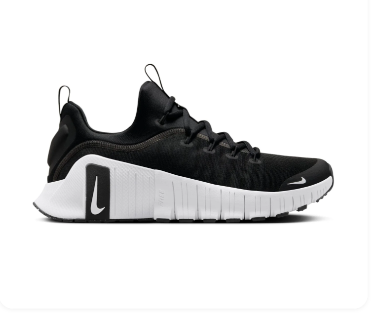 Nike Free Metcon Black & White Mesh Sneakers