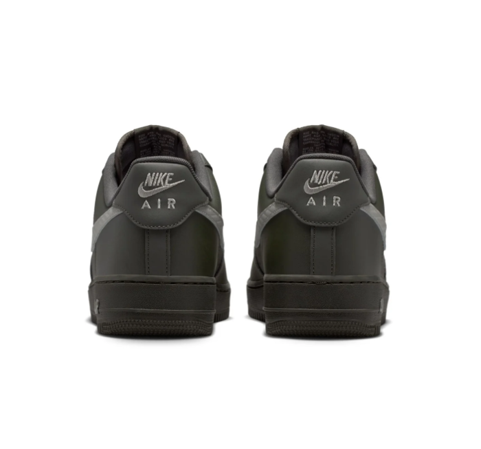 Nike Air Force 1 Dark Olive & Grey Low-Top Sneakers