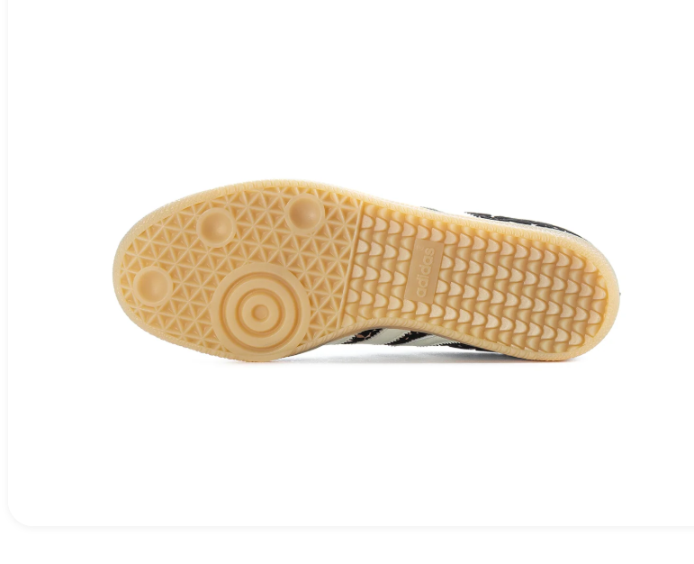 Adidas Leopard-Print Low-Top Sneakers with White Stripes & Gum Sole