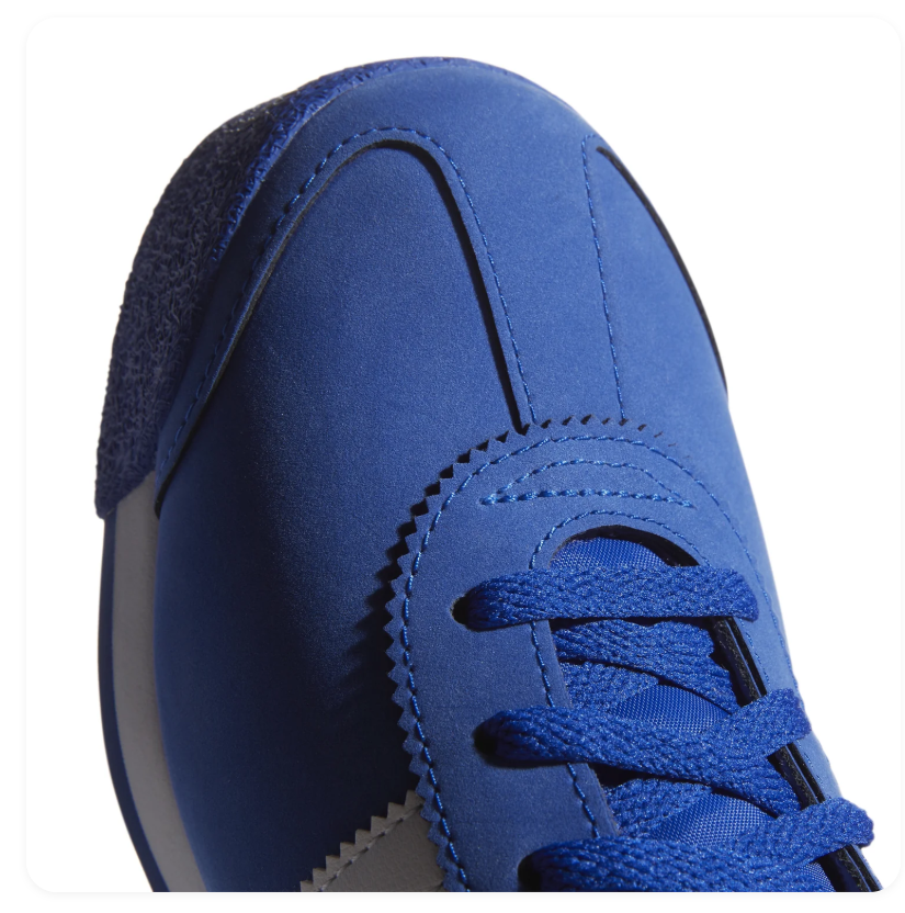 Adidas Samoa Royal Blue & White Low-Top Sneakers