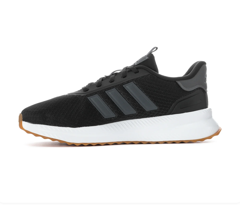 Adidas Black & Charcoal Mesh Sneakers with Gum Outsole