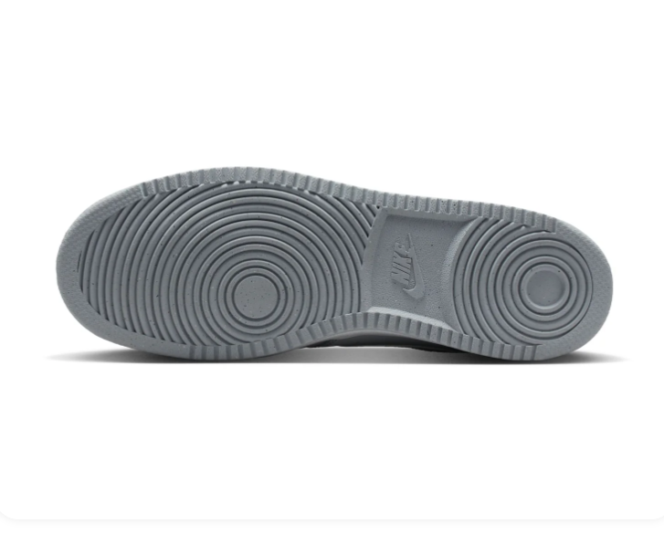 Nike Court Vision Grey & White Low-Top Sneakers