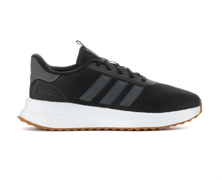 Adidas Black & Charcoal Mesh Sneakers with Gum Outsole