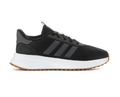 Adidas Black & Charcoal Mesh Sneakers with Gum Outsole