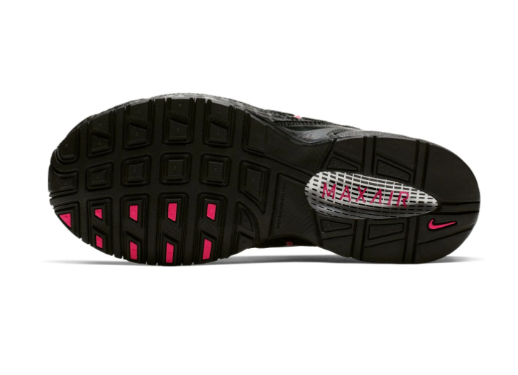 Nike Air Max Torch 4 Black & Hot Pink Mesh Sneakers