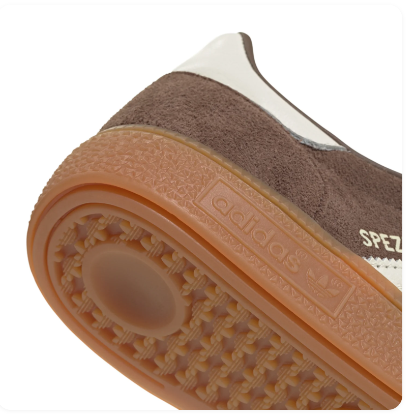 Adidas Handball Spezial Brown & Cream Gum-Sole Sneakers