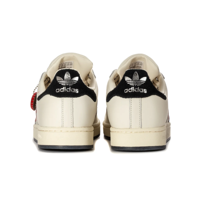Adidas Superstar Cream Shell-Toe Sneakers with Coca-Cola Graphics