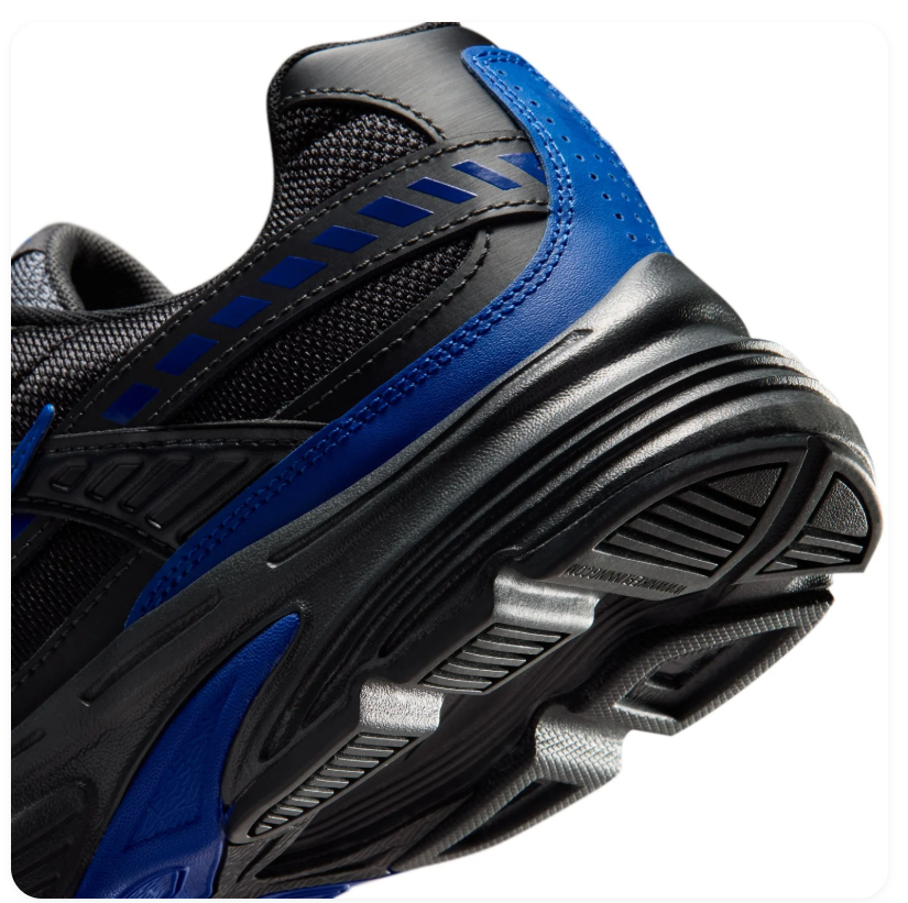 Nike Initiator Black & Royal Blue Mesh Sneakers