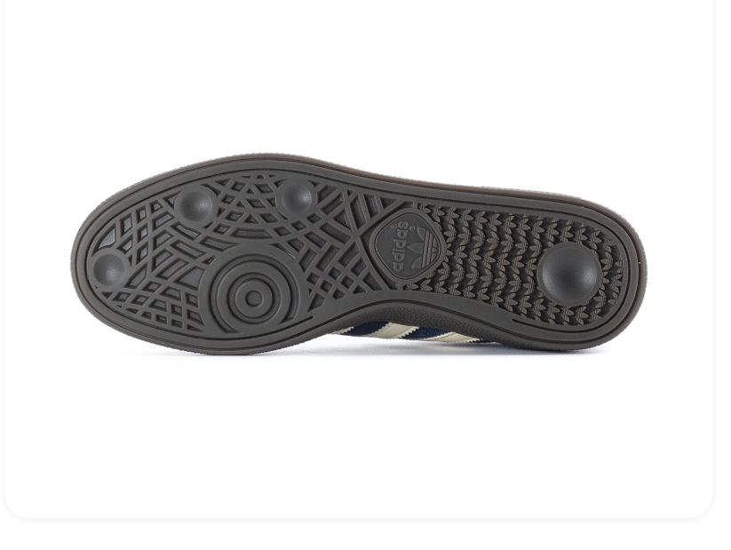 Adidas Handball Spezial Navy & Cream Sneakers with Dark Sole