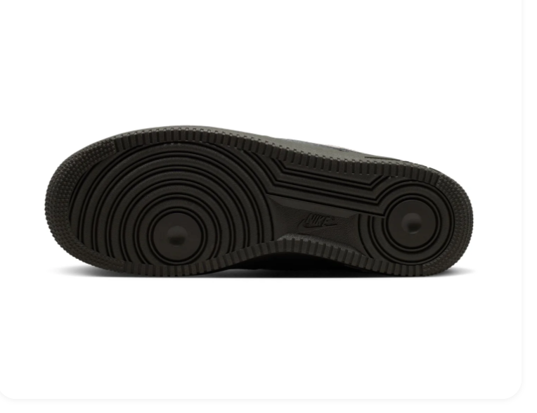 Nike Air Force 1 Dark Olive & Grey Low-Top Sneakers