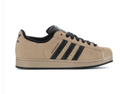 Adidas Superstar Beige & Black Shell-Toe Sneakers