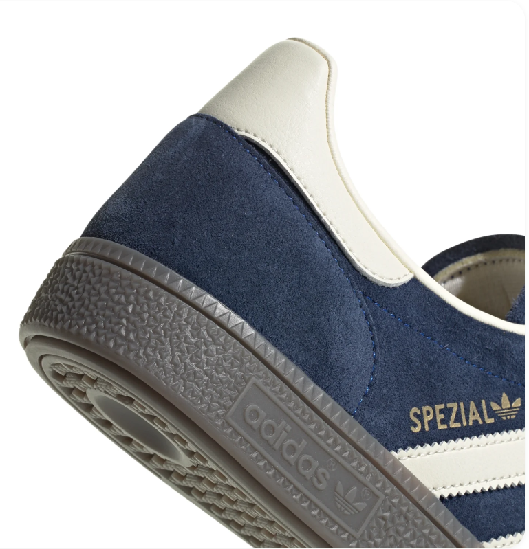 Adidas Handball Spezial Navy & Cream Sneakers with Dark Sole