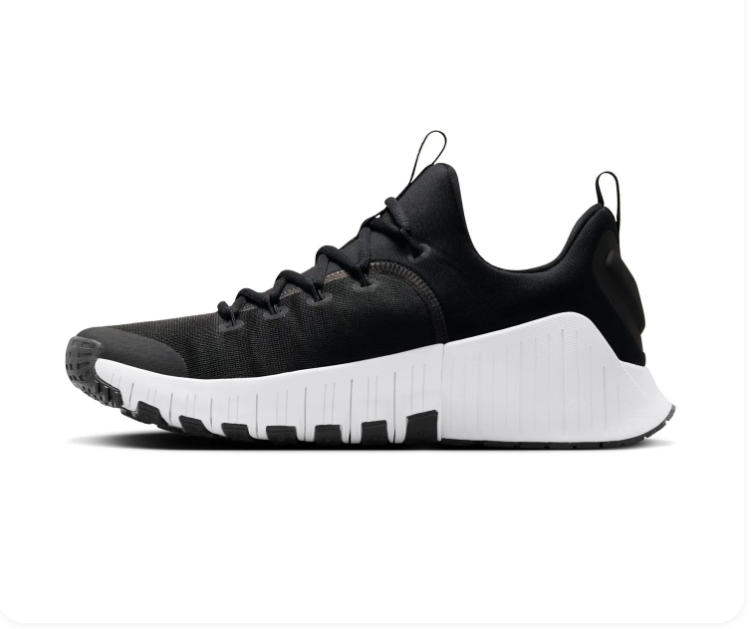 Nike Free Metcon Black & White Mesh Sneakers