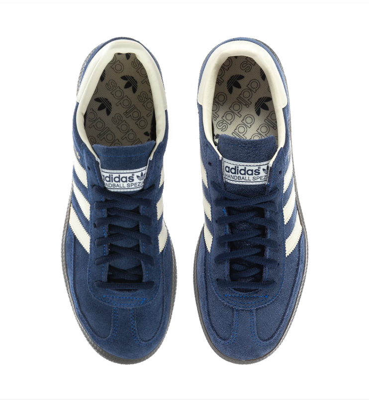 Adidas Handball Spezial Navy & Cream Sneakers with Dark Sole