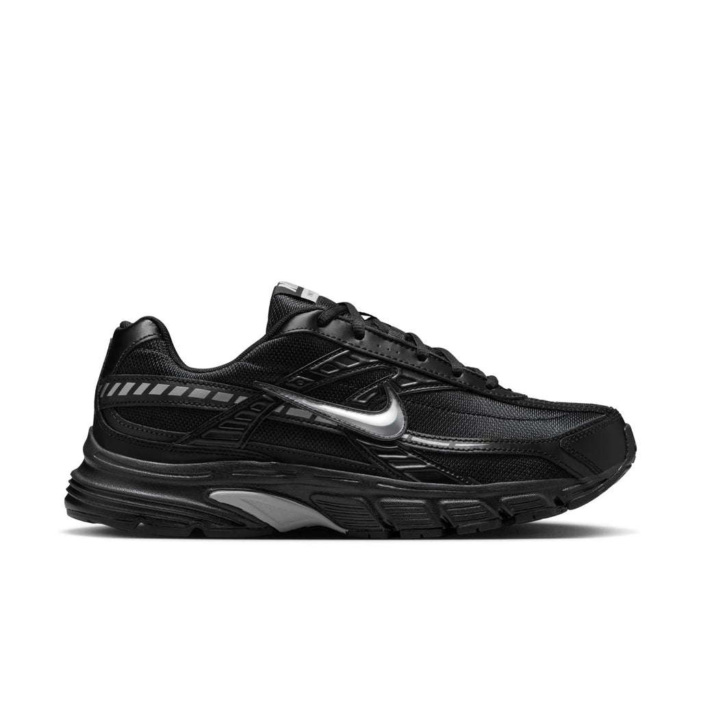 Nike Initiator Black & Metallic Silver Mesh Sneakers