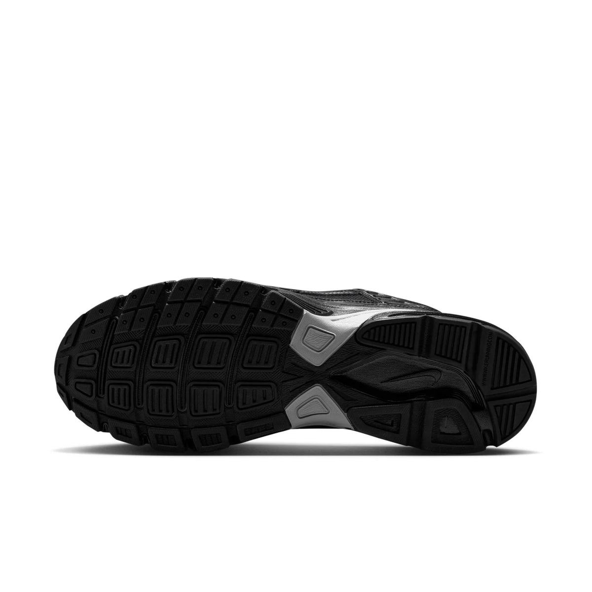 Nike Initiator Black & Metallic Silver Mesh Sneakers
