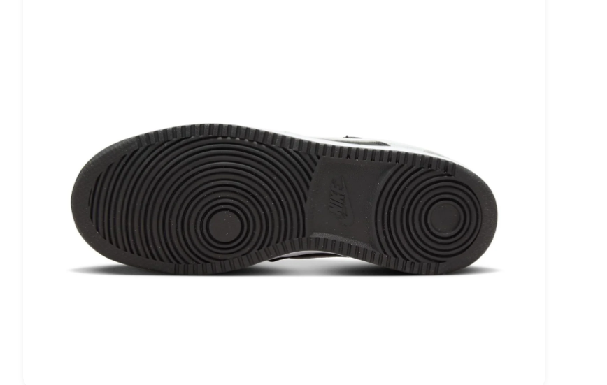 Nike Court Vision Black & White Low-Top Sneakers