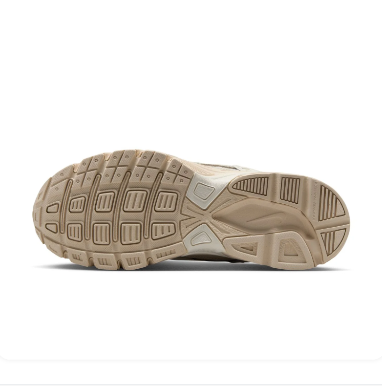Nike Cream & Beige Mesh Sneakers with Chunky Sole