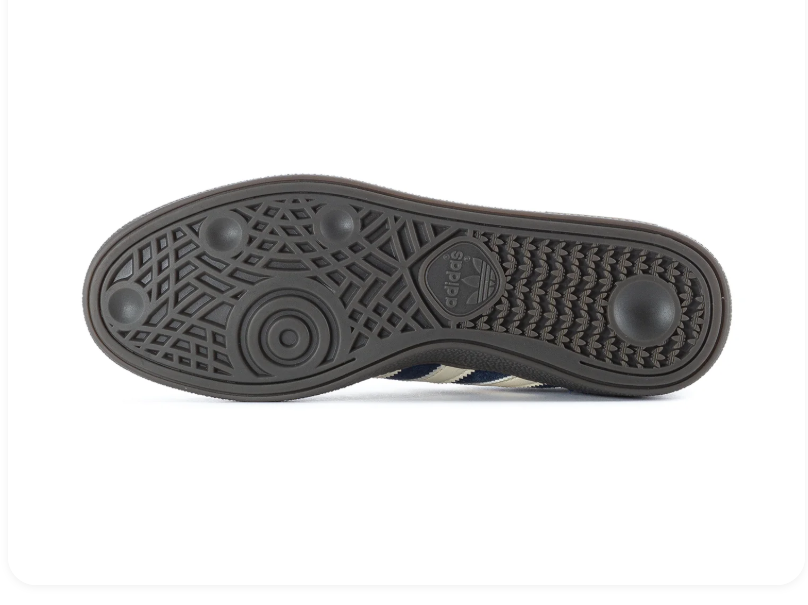 Adidas Handball Spezial Navy & Cream Sneakers with Dark Sole