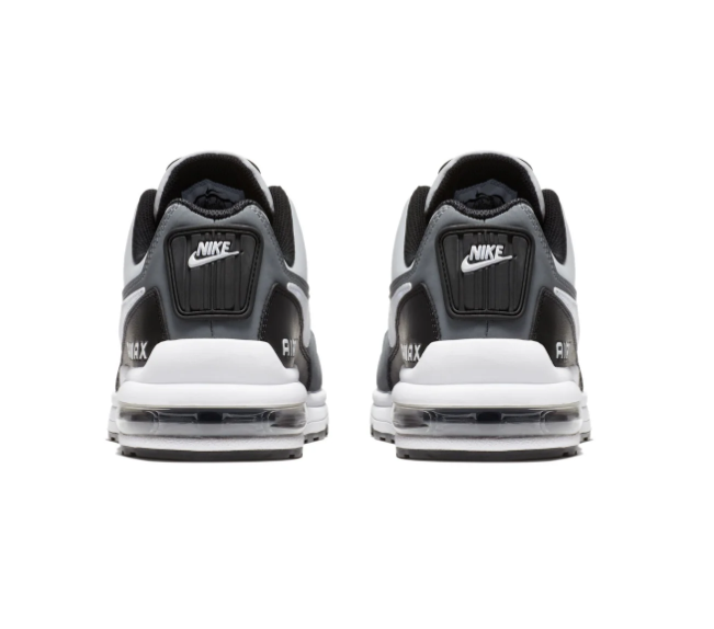 Nike Air Max White, Grey & Black Low-Top Sneakers