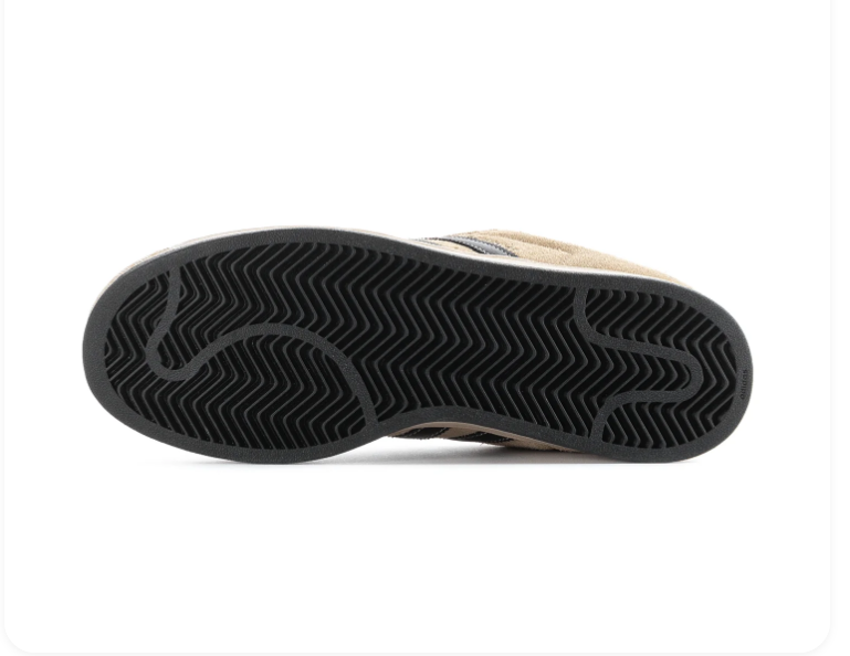 Adidas Superstar Beige & Black Shell-Toe Sneakers