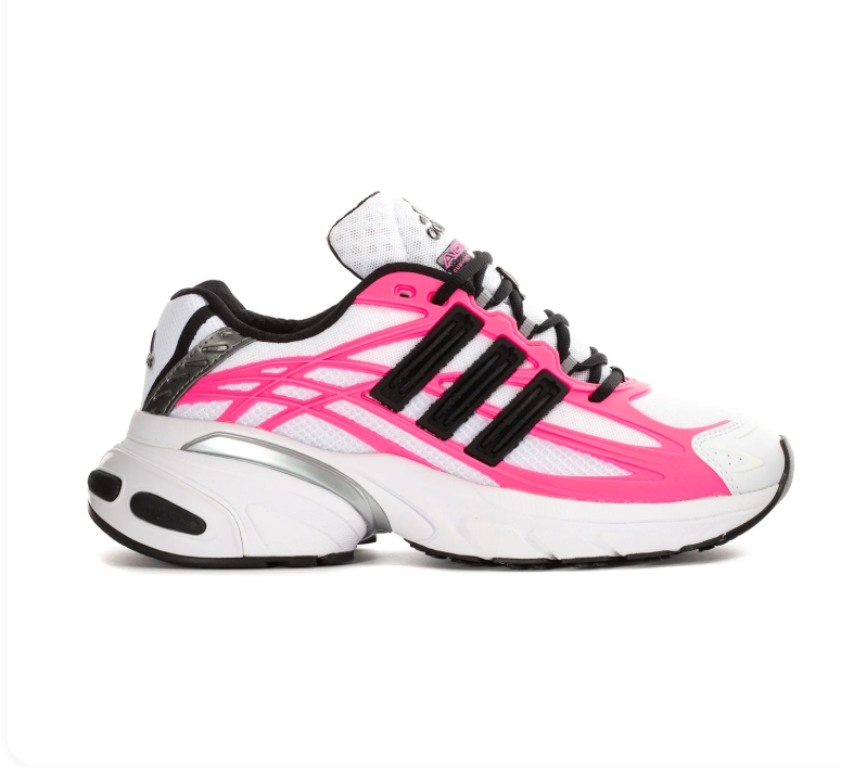 Adidas Adistar White & Hot Pink Chunky Sneakers