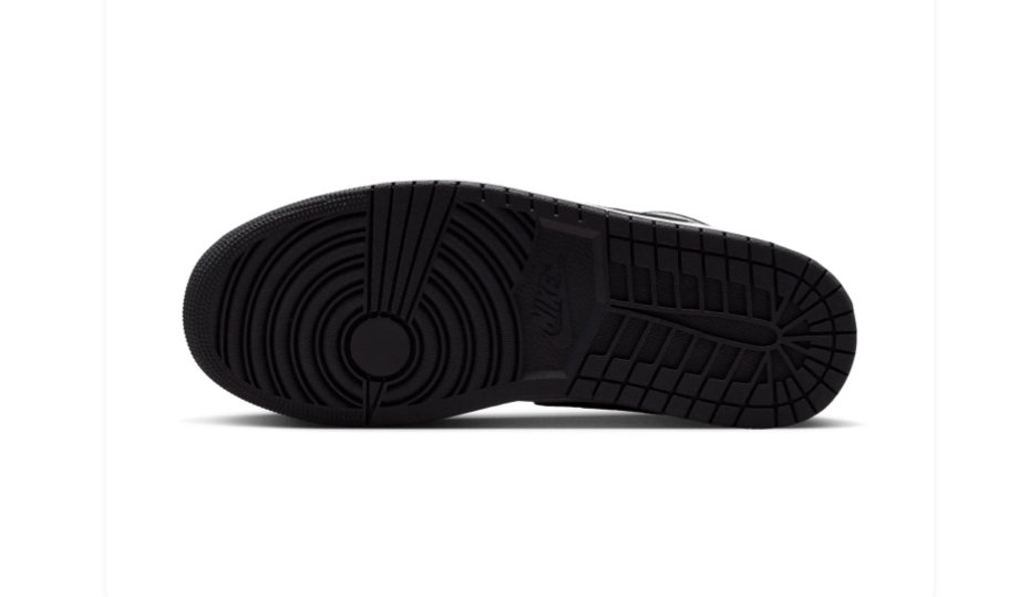Air Jordan 1 Low Black & Grey Sneakers