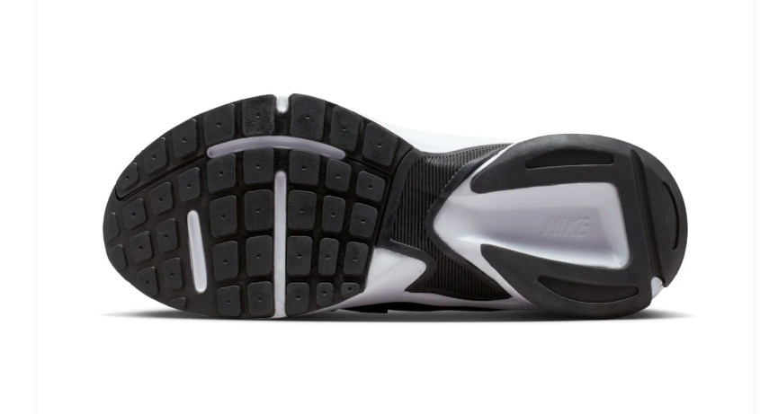 Nike Black & Leopard-Print Chunky Sneakers with White Sole