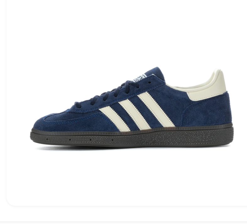 Adidas Handball Spezial Navy & Cream Sneakers with Dark Sole