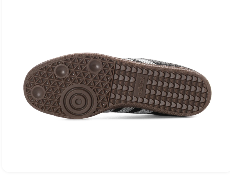 Adidas Black & Silver Rhinestone-Style Low-Top Sneakers