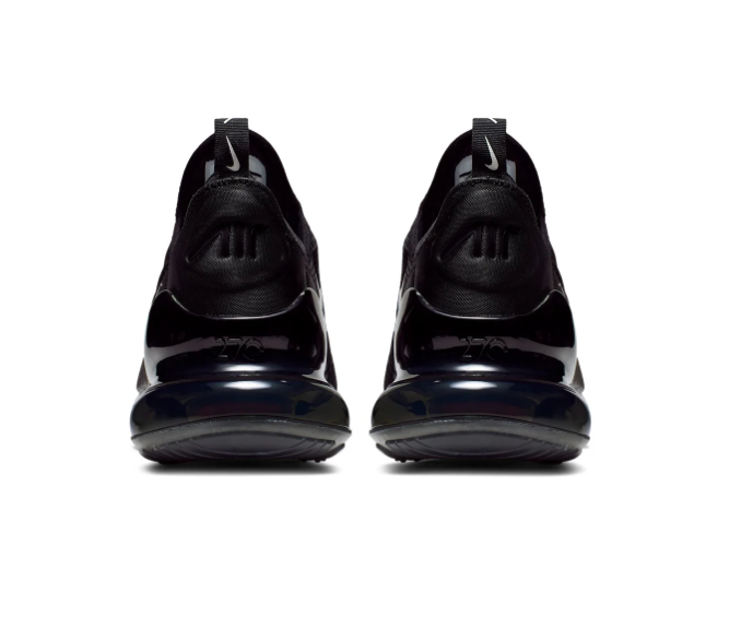 Nike Air Max 270 Black & White Mesh Sneakers