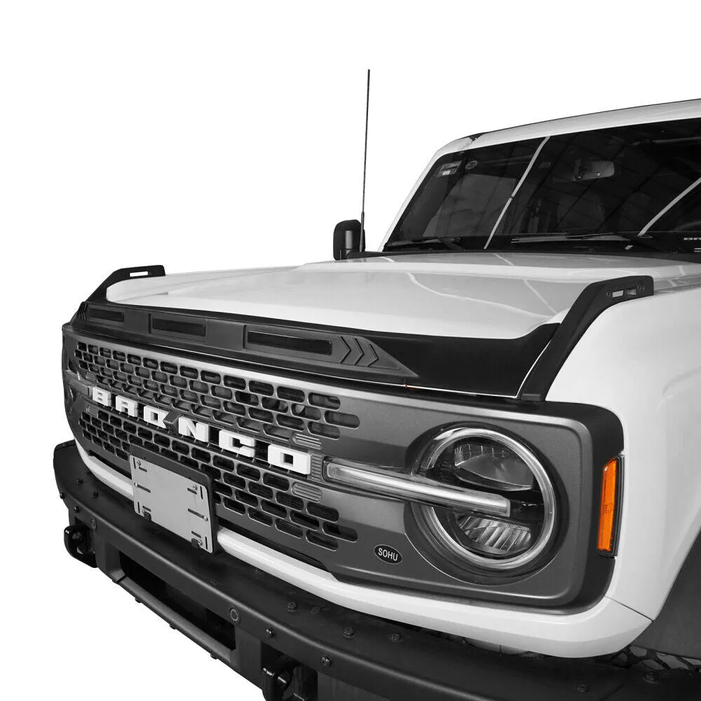 Aegis Beacon Hood Protector with LED Lights for Ford Bronco