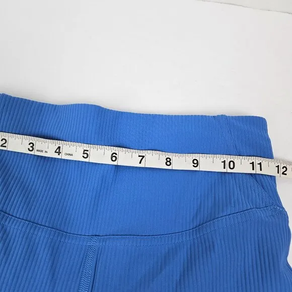 Lululemon Base Pace High-Rise Short 8&quot; Ribbed Nulux Blue Nile 4