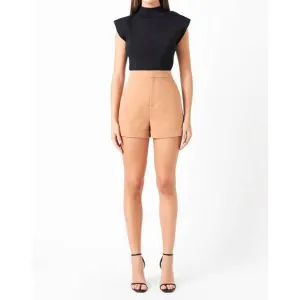 NEW ENDLESS ROSE tailored shorts in tan