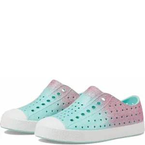 NEW NATIVE kid's jefferson bling shoes in hollywood hydrangea