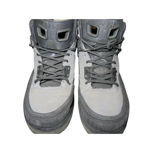 Nike Air Jordan Spizike Winterized Boot Trainers Black on Black Boys 6.5Y