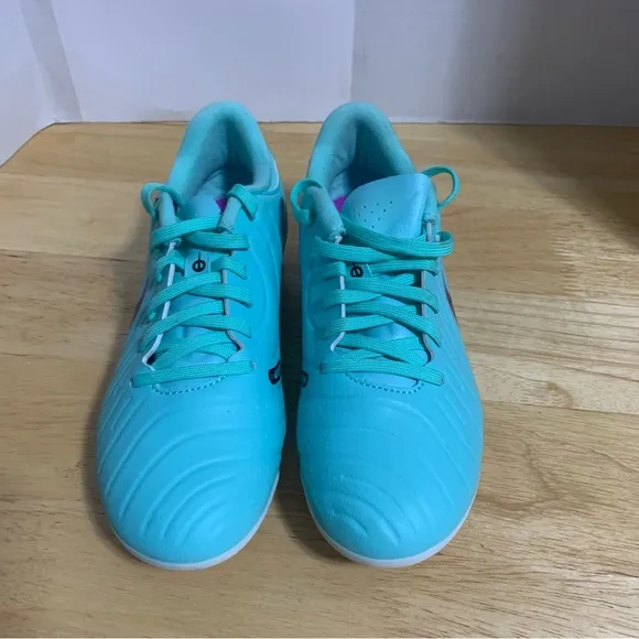Nike Tiempo Legend 9 Academy HG Soccer Shoes 'Hyper Turquoise' (DV4337-300) Sz 5