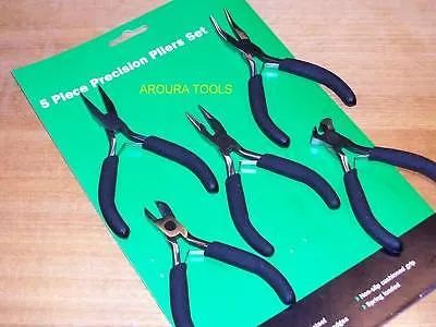 PLIERS MINI PRECISION 5 PC KIT- BRAND NEW