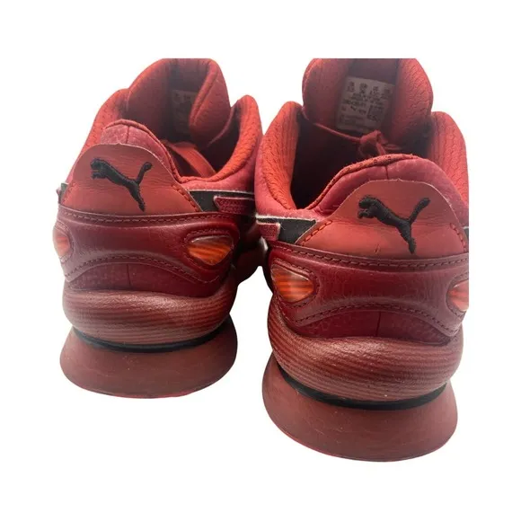 Puma Street Rider Jr - Red Dahlia Athletic Shoes size 4.5C (X)