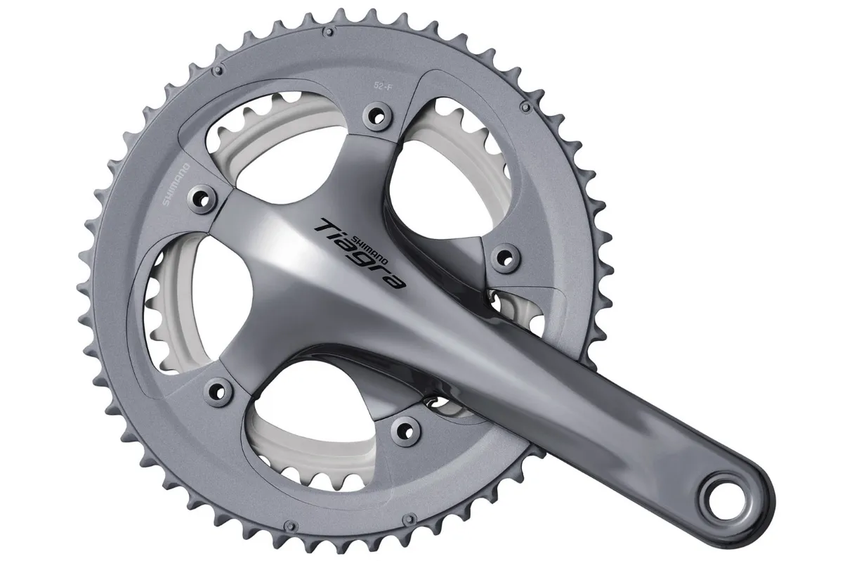 Shimano Tiagra Double 4600 10 Speed Chainset - 52/39T - 170mm Arm Length