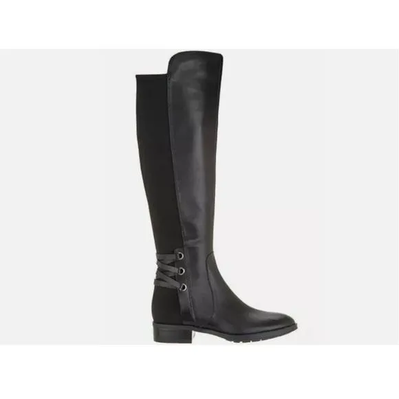 Vince Camuto Pauletta black leather boots sz 9.5M